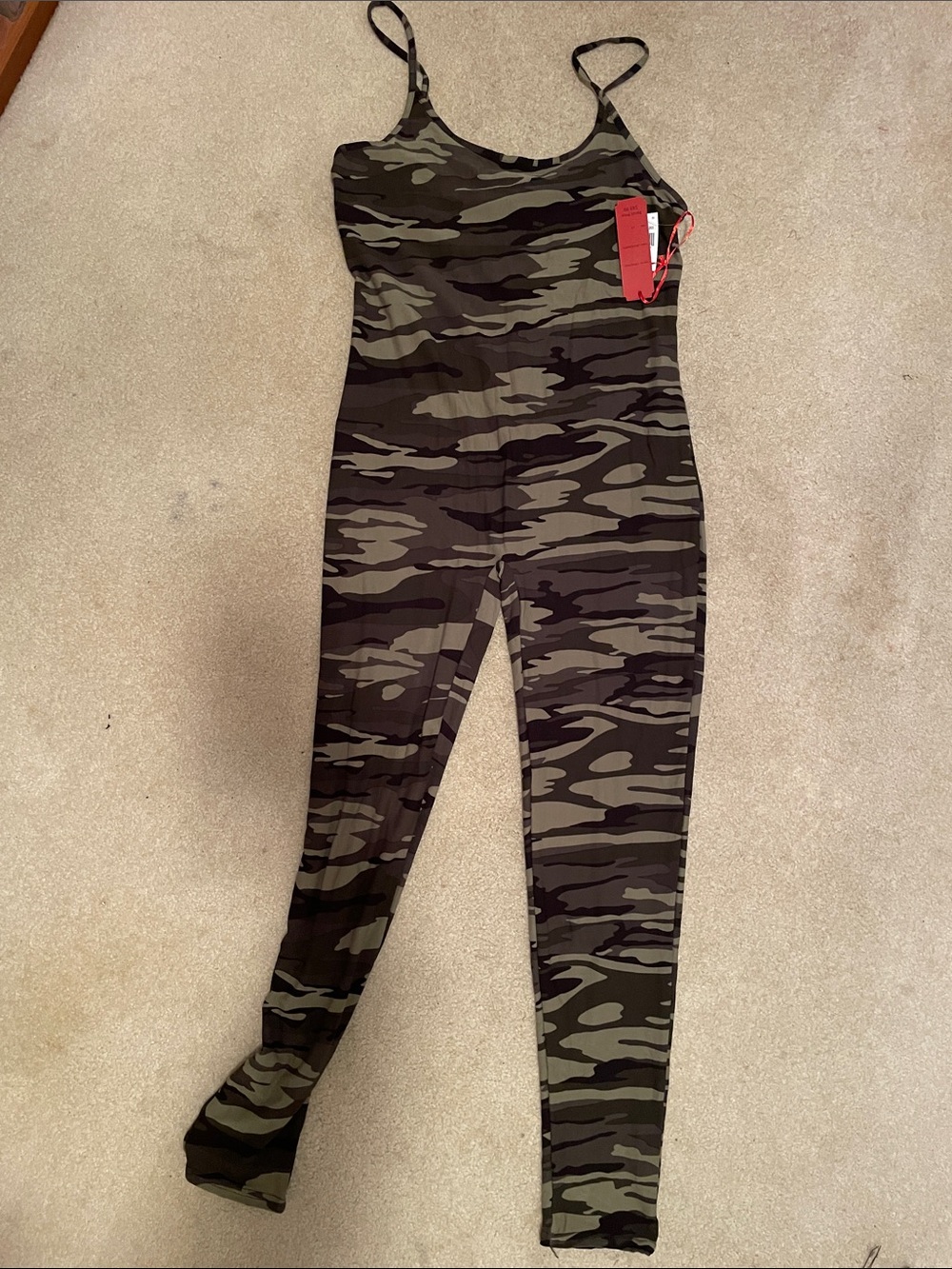 Camo jumpsuit one piece romper